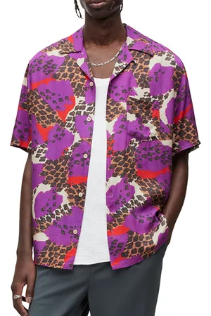 AllSaints Bastille Ss Shirt Off White