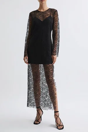 Reiss Priscilla-anna Maxi Dress Black