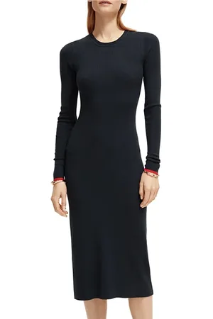 Scotch&Soda Skinny Rib Knitted Dress Night