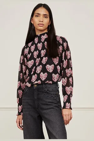 Fabienne Chapot Mila Top Black/antique Pink
