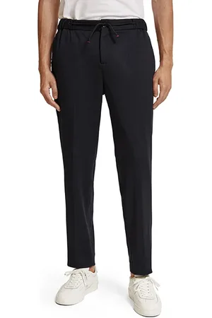 Scotch&Soda Finch - Regular Tapered-fit Yarn-dyed Knitted Jogger Navy Mi