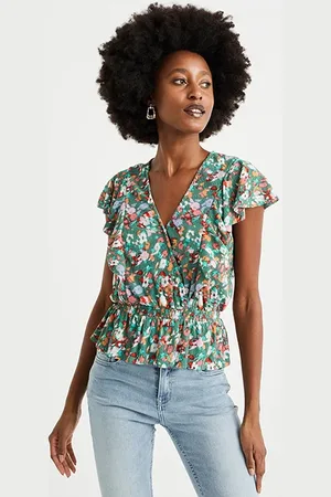 WE Fashion Blouse Olive Green