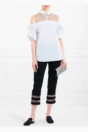 ANNE FONTAINE Iago-mesh Black