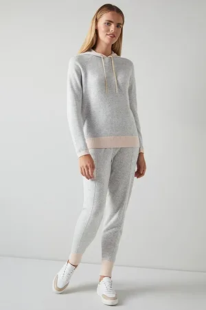 LK Bennett Tk Holly Cashmere Hoodie Multi