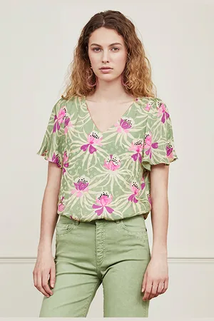 Fabienne Chapot Archana Top Butter Cream/sassy S