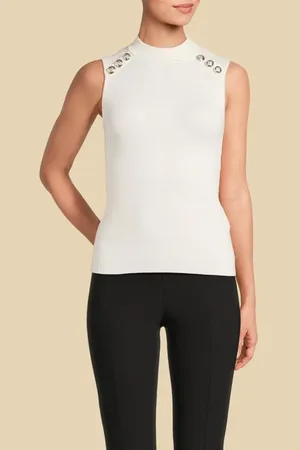 Guess GUESS Teti Sl Hn Sweater T Pale Pearl