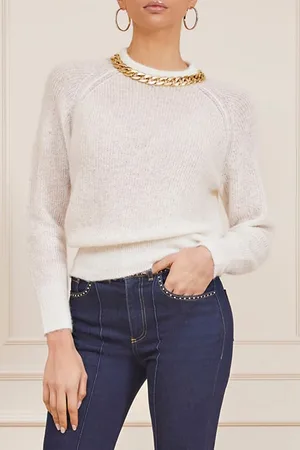Guess GUESS Nuvola Ls Chain Swtr Pale Pearl
