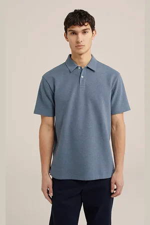WE Fashion Polo Greyish Blue