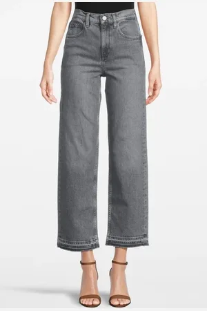 THEORY Cotton Pants Rinsed Grey W