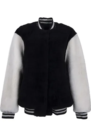 AllSaints Dinah Baseball Jacke Black/white
