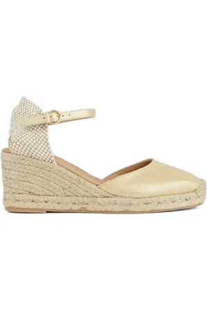 LK Bennett Cs Marissa Buckle Espadri Gold