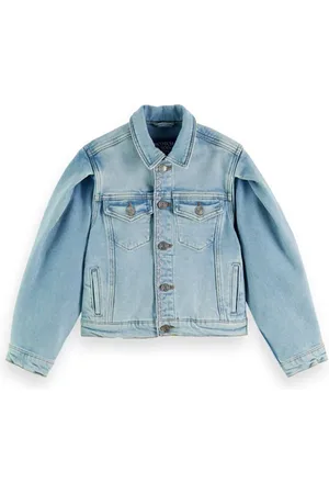 Scotch&Soda Easy Washed Denim Trucker Jacket — Summer Solstice