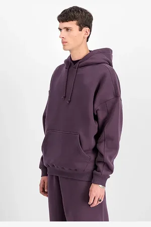 Alpha Industries Hoodie Uv Plum