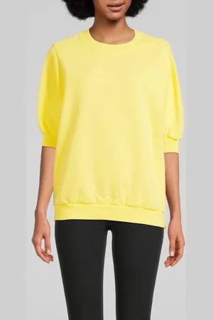 American Vintage Round Collar Short-sleeves Sweatshirt Ananas Vintage