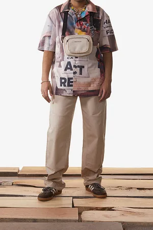 Daily paper Brown Kovan Collage Shirt