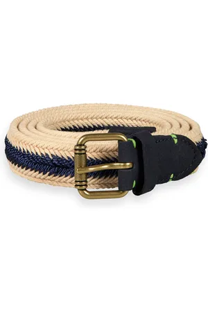 Scotch&Soda Braided Cord Belt Navy