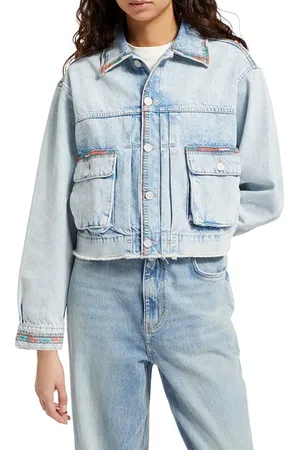 Scotch&Soda Cropped Denim Jacket — Sea Star