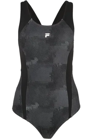 Fila Sanya Aop Swimsuit Black Pills Camo Aop