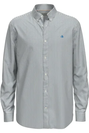 Scotch&Soda Essential Oxford Stripe Steel Stripe