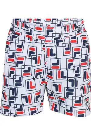 Fila Laudert Aop Beach Shorts Tricolor Playful F-box Aop