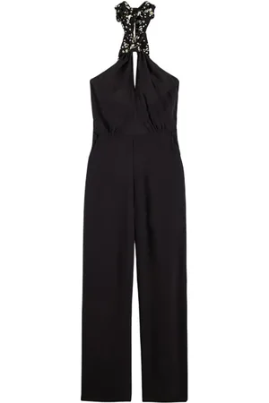 Scotch&Soda Contrast Bow Jumpsuit Black
