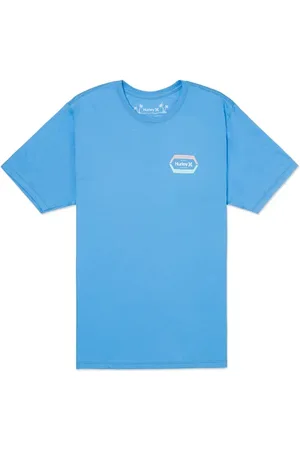 Hurley Evd Split Short Sleeve Blsbluehtr