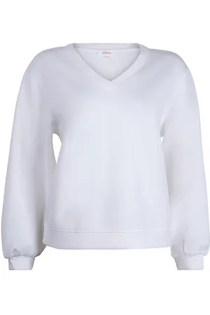 QS by s.Oliver Sweatshirts Off-white