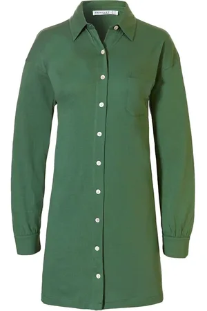 Femilet Nw 1p Nightgown Ls Vert Argile