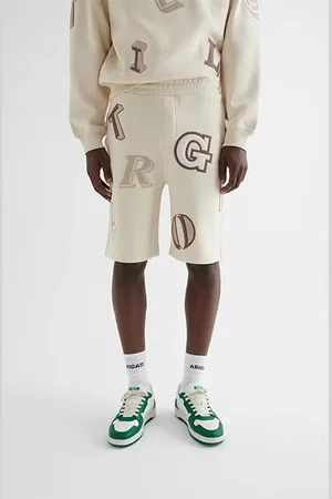 Axel Arigato Typo Shorts Pale Beige