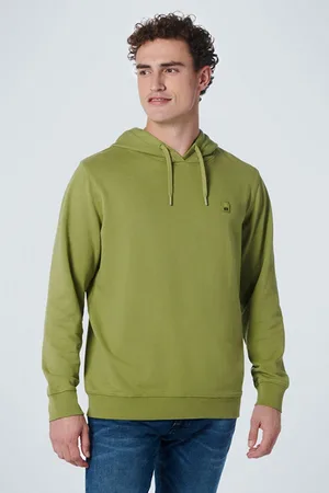No Excess Sweater Hooded Stone Washed Light Green