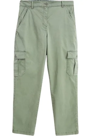 White Stuff Everleigh Cargo Trouser Mid Green