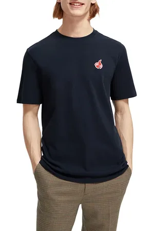Scotch&Soda The Free Spirit Peace Bird Organic Cotton T-shirt Night