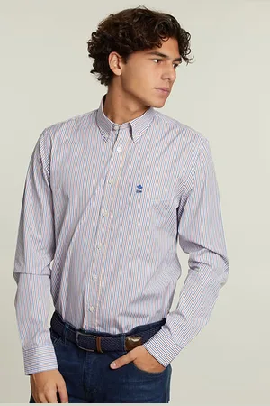 River Woods Custom Fit Striped Shirt Multi