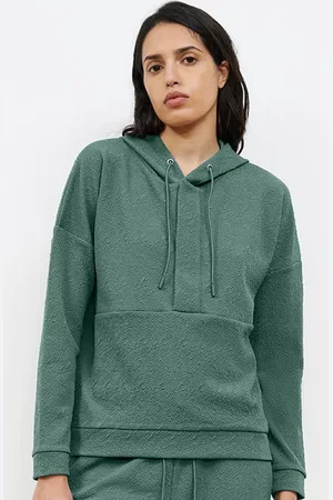Femilet Lw Over Jumper/cardigan Vert Argile