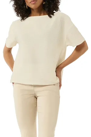 Comma, T-shirts Brown