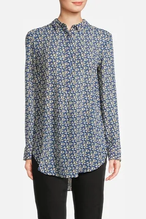 Comma, Blouses Blue-marine