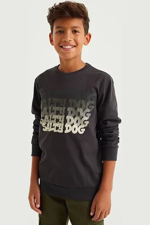 WE Fashion T-shirt Dark Grey