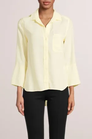 Bella Dahl Shirt Tail Button Down Soft Daisy