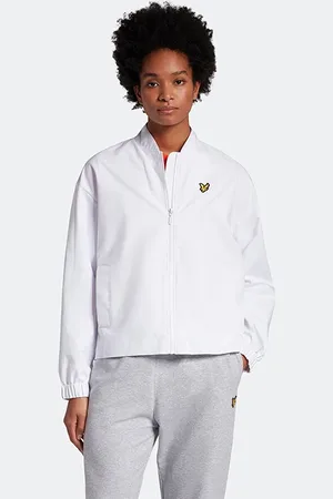 Lyle & Scott Bomber Jacket 626 White
