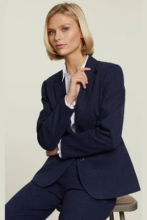 River Woods Blue Classic Blazer