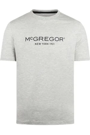 McGregor Essential Logo T-shirt Medium Grey Melange