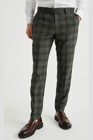 WE Fashion Pantalon Dark Green