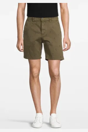 Shiwi Men Stretch Short Palmtree Moss Green