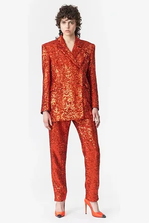 Marcell Von Berlin Tapered Pants Flame