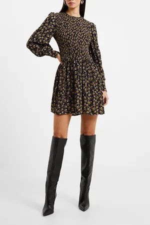 French Connection Ingrid Colette Crepe Ls Dress Misc.
