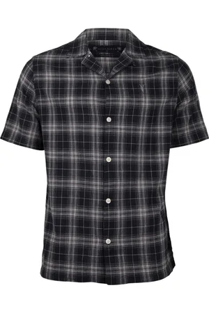 AllSaints Serra Ss Shirt Jet Black