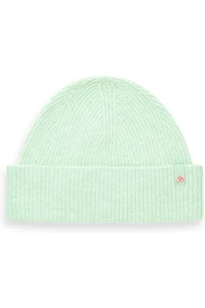 Scotch&Soda Soft Rib-knit Beanie Light Mint