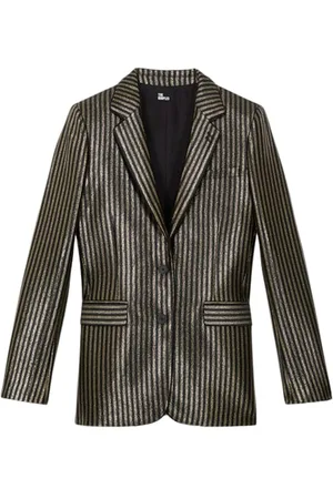The Kooples Veste Costume Doree Black