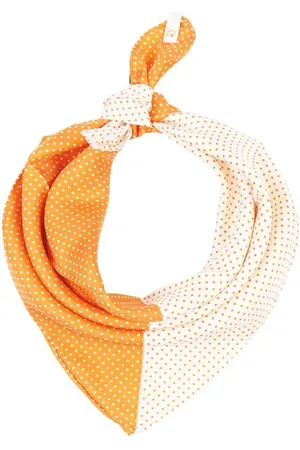 MUCHO GUSTO Scarf Polka Dot Orange