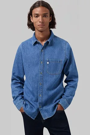 MUD Jeans Stanley Shirt - Medium Stone